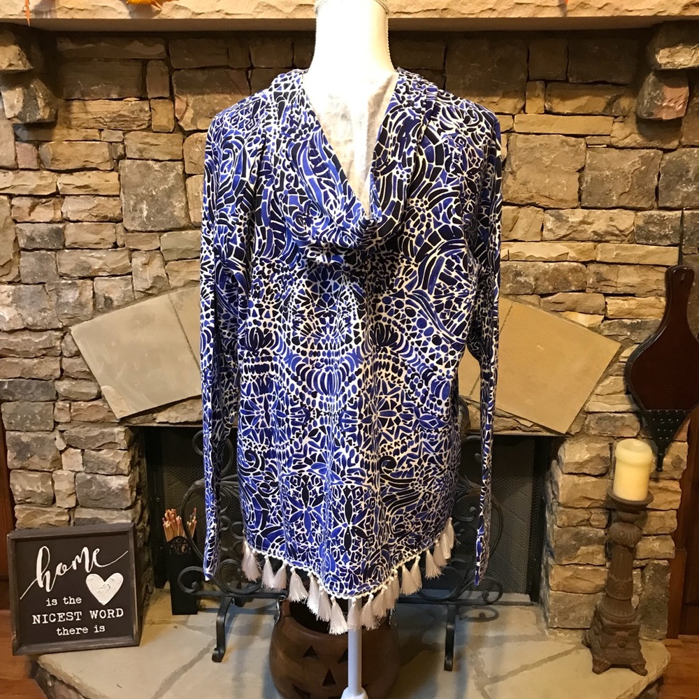 NWT Lilly Pulitzer Harmon Hoodie Size XL LAST ONE! - Picture 5 of 8